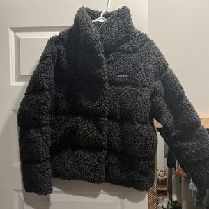 Patagonia Woman’s Recycled High Pile Fleece Down Jacket